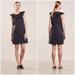 J. Crew Dresses | J. Crew Black Sleeveless Round Ruffled Embroidered Dress 4 | Color: Black | Size: 4