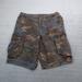 American Eagle Outfitters Shorts | American Eagle Shorts Mens 34 Brown Green Camo Military Cargo Distressed | Color: Brown/Green | Size: 34