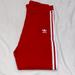 Adidas Pants & Jumpsuits | Adidas Red Stripe Legging | Color: Red | Size: M