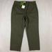 Kate Spade Pants & Jumpsuits | Kate Spade Pants Women 12 Broome Street Slim Straight Chino Olive Green New $168 | Color: Green | Size: 12