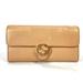 Gucci Bags | Gucci Interlocking G Long Wallet Long Wallet Leather Beige | Color: Tan | Size: W7.5h3.9inch