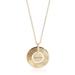 Gucci Jewelry | Gucci Icon Rotating Disc Circle Pendant In 18k Yellow Gold | Color: Yellow | Size: Os