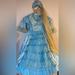 Disney Costumes | Absolutely, Adorable Princess Dress And Crown | Color: Blue | Size: It’s Like A 5-6