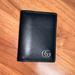 Gucci Bags | Authentic Gucci Gg Marmont Leather Card Case | Color: Black/Silver | Size: Os
