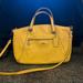 Coach Bags | Gorgeous Pebbled Leather Coach Crossbody In V Good Condition | Color: Yellow | Size: Os