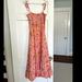 J. Crew Dresses | J Crew Tie-Strap Maxi Dress | Color: Orange/Pink | Size: S