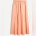 J. Crew Skirts | J. Crew Side-Slit Cotton Poplin Maxi Skirt | Color: Pink | Size: S