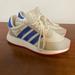 Adidas Shoes | Adidas I-5923 White And Blue With Red Sole, Boost Bottoms | Color: Blue/White | Size: 5