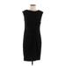 Apt. 9 Casual Dress - Sheath: Black Solid Dresses - Women's Size Medium