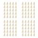 Bcowtte 100 Pieces 5 Inch Mini Wooden Easel Business Cards Display Pictures Small Canvas Craft Classroom Arts and Crafts