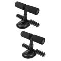 POPETPOP 2pcs Sit up Machine Sit-up Sit up Equipment Bar Car Tyre Portable Pump Situp Floor Bar Yoga Fitness Equipment Adjustable Crunches Aid Men and Women Sports Equipment Metal Curly