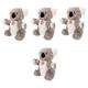 FAVOMOTO 4pcs Koala Hand Puppet Toy Puppets Baby Gloves Puppet Theater Baby Gifts Animals Hand Puppet Children Hand Puppet Hands Puppet for Adults Decorate Cartoon Plush Parent-child