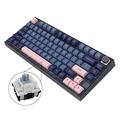 AOOOWER GK75 USB Mechanical Keyboard Backlit Gaming Keyboards Gateron-Optical Switch Programmable Keypad Hot-Swap GK75 USB Gaming Keyboard Gasket-like Mount Hotswap Mechanical Keyboard