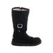 Ugg Boots: Winter Boots Wedge Bohemian Black Print Shoes - Women's Size 9 1/2 - Round Toe