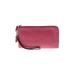 Coach Factory Leather Wristlet: Pebbled Pink Solid Bags