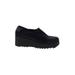Thierry Rabotin Flats: Slip On Wedge Casual Black Solid Shoes - Women's Size 39.5 - Round Toe