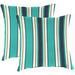 East Urban Home Hillana 18" x 18" Outdoor Throw Pillow Polyester/Polyfill blend | 18 H x 18 W x 4 D in | Wayfair D60648CEDF654D0690CE5D9FC0A25E5C