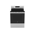 GE Appliances GE 30" Free-Standing Electric Range in Black | 47.25 H x 30 W x 27.88 D in | Wayfair GRF500PVBB