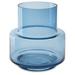 Signature Design by Ashley Bealen Vase Glass in White/Blue | 9 H x 8 W x 8 D in | Wayfair A2900012