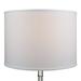 Latitude Run® 18" H x 16" W Linen Drum Lamp Shade ( Spider ) Linen in White | 13 H x 18 W x 18 D in | Wayfair 615E4EDCF59546799BA636FC753CF75E