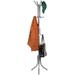 Rebrilliant Langridge Metal Freestanding 11 - Hook Coat Rack Metal in Gray | 68.5 H x 18 W x 18 D in | Wayfair 5FB38F955F9D4AE9BE2FF5F2E39F4C73