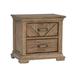 Millwood Pines Driffield 2 - Drawer Nightstand in Wood in Brown | 26.5 H x 28.75 W x 19 D in | Wayfair 502CA08A7E4E47C78F19436678BB1B40