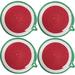 Dovecove Polyester Round 4 Piece Trivet Set in Red/Green/White | Wayfair FD9286BAFC704C77BA2DAE9F87EFD750