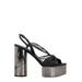 Sabina Mirrored Heel Platform Sandals