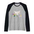 Schafe Herde Ostern Frühling Osterküken Kind Osterei Baby Raglan