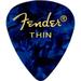 144 Fender 351 Premium Celluloid Thin Guitar Picks - Blue Moto #1982351102