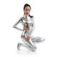 Combinaison Morphsuit Combinaison-pantalon Costume de peau Adulte Spandex Latex Costumes de Cosplay Genre Homme Femme Couleur Pleine Halloween / Collant / Combinaison / Costume Zentai