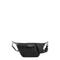 Le Pliage Xtra Leather Crossbody Bag - Black - Longchamp Shoulder Bags