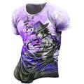One Piece Portgas·D· As Manches Ajustées Anime Dessin Animé Animé 3D Classique Style de rue Pour Couple Homme Femme Adulte Impression 3D