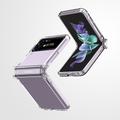 téléphone Coque Pour Samsung Galaxy Z Flip 5 Z Flip 4 Z Flip 3 Coque Arriere Portable Clapet Protection complète du corps Couleur Pleine Plastique