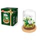 Blocs de construction cadeaux pour la journée des femmes, créez de magnifiques bouquets de fleurs avec ce kit de construction de fleurs 1 pièce - parfait pour les adultesamp; enfants! cadeaux de