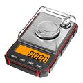 Balance numérique électronique portable mini balance haute précision balance de poche professionnelle milligramme 0.001g/50g poids d'étalonnage