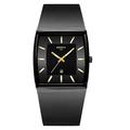 Montres carrées bleues NIBOSI Montres pour hommes de marque Top Montre à quartz de luxe Montre-bracelet étanche Montre masculine 2376