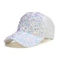 Nouveau brillant paillettes unisexe coton papa chapeau casquettes de baseball snapback mode chapeaux de sport pour hommes femmes stree hip hop cap