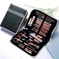 kit de manucure kit de pédicure - kit de manucure 26 pièces coupe-ongles professionnels, kit de soin des ongles en acier inoxydable kit de pédicure pour femmes hommes