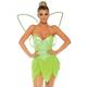 Femme Fée Clochette Fée Robe Costume de Cosplay Ailes féériques Pour Halloween Carnaval Déguisement Sexy Adulte Robe