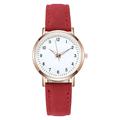 Femmes montre mode casual ceinture en cuir montres lumineuses simples dames petit cadran horloge à quartz robe montres reloj mujer