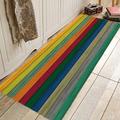 tapis coureur couleur bande tapis de sol paillasson couloir tapis tapis lavable pour chambre salon cuisine salle de bain anti-dérapant tapis de sol lignes de bois