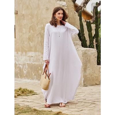 Robe blanche casual sales