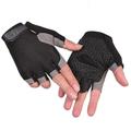 Gants de vélo Les mitaines Doigt moyen Antidérapant Coussin de gel Vestimentaire Protectif Gants sport Cyclisme sur Route Camping / Randonnée Moto Bleu Ciel Rose Dragée Orange noir pour Adultes