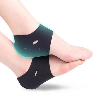 2 pièces traitement de la fasciite plantaire enveloppement pied talon soulagement de la douleur manches talon protéger chaussettes cheville orthèse soutien de la voûte plantaire semelles orthopédiques