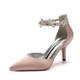 Femme Chaussures de mariage Escarpins Cadeaux de Saint-Valentin Soirée Soirée Evénement Talons de mariage Chaussures de mariée Chaussures de demoiselle d'honneur Strass Cristal Bout pointu Sexy