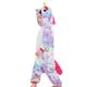 Enfant Pyjama Kigurumi Licorne Cheval volant Poney Imprime Combinaison de Pyjamas Déguisement drôle Flanelle Cosplay Pour Garçons et filles Noël Pyjamas Animale Dessin animé