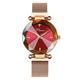 Chenxi femmes montre à quartz 4 couleurs gemme coupe géométrie cristal de luxe dames montres à quartz montre habillée pour femmes