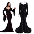 Rétro Vintage Punk et gothique Steampunk Déguisement Sexy Robe Robes de sirène Morticia Addams Femme Fille Grande Taille Halloween Fête / Soirée Quotidien Robe