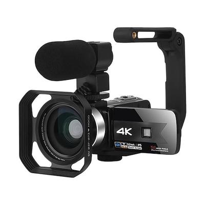 4k 56,0mp 60fps enregistreur de caméra vidéo en direct vlog caméscope numérique webcam wi-fi appareil photo numérique ultra HD pour diffusion en direct sur YouTube avec zoom numérique 16x et écran